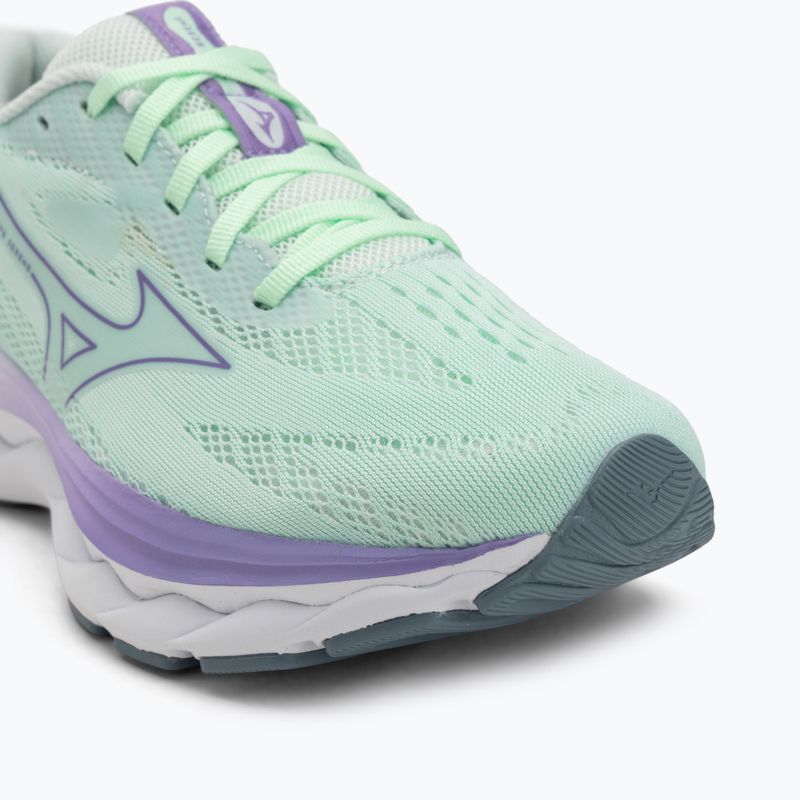Scarpe da corsa da donna Mizuno Wave Serene neo mint/paisley purple/citadel 7