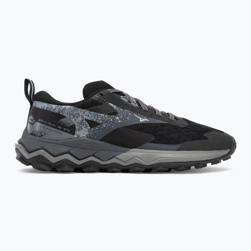 Scarpe da corsa da donna Mizuno Wave Ibuki 5 GTX nero/grigio metallizzato/tinta unita 2