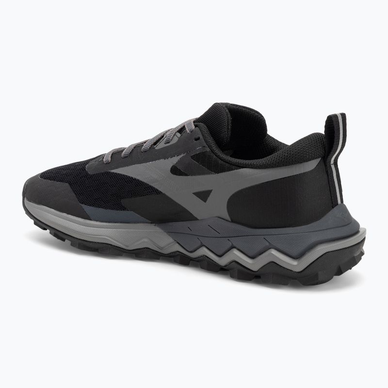 Scarpe da corsa da donna Mizuno Wave Ibuki 5 GTX nero/grigio metallizzato/tinta unita 3