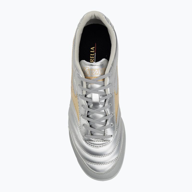 Mizuno Morelia Sala Pro TF scarpe da calcio da uomo galaxy argento/oro/oro 5