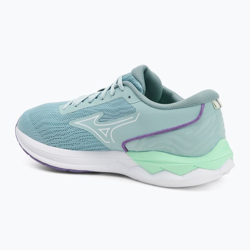 Scarpe da corsa da donna Mizuno Wave Revolt 3 etere/bianco/paisley purple 3