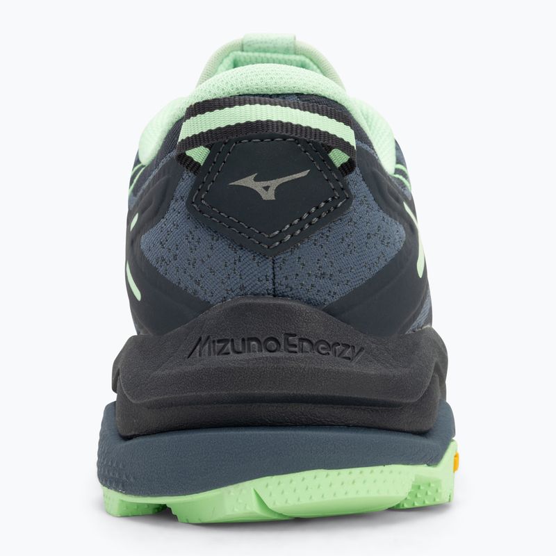 Scarpe da corsa uomo Mizuno Wave Mujin 10 vintage indigo/neo mint/india ink 6