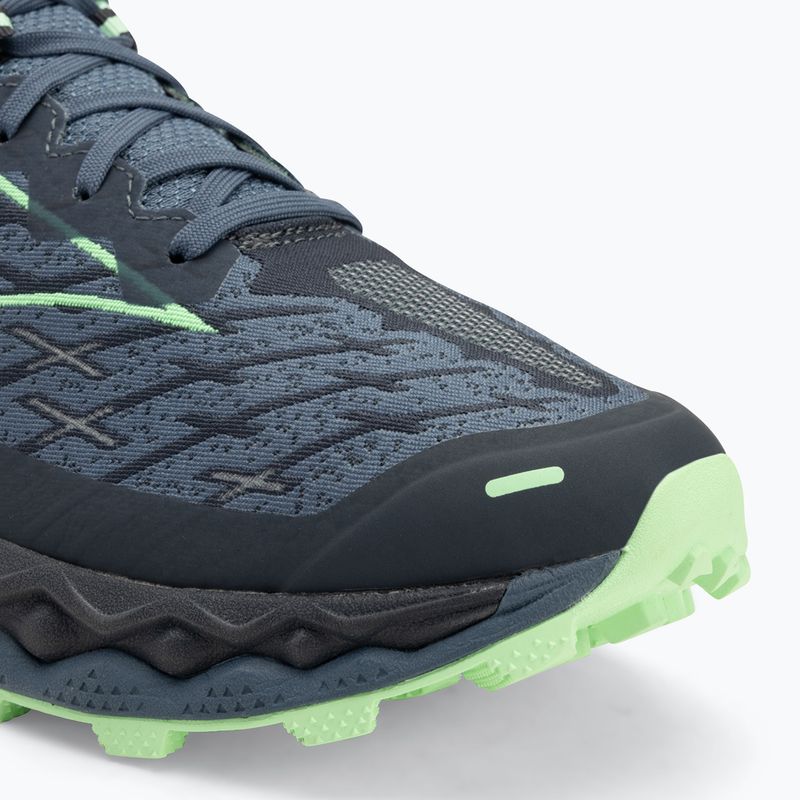 Scarpe da corsa uomo Mizuno Wave Mujin 10 vintage indigo/neo mint/india ink 7