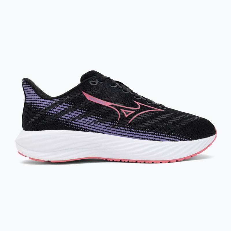 Scarpe da corsa per bambini Mizuno Enerzy Rider Jr nero/camel/rosa paisleypurple 2