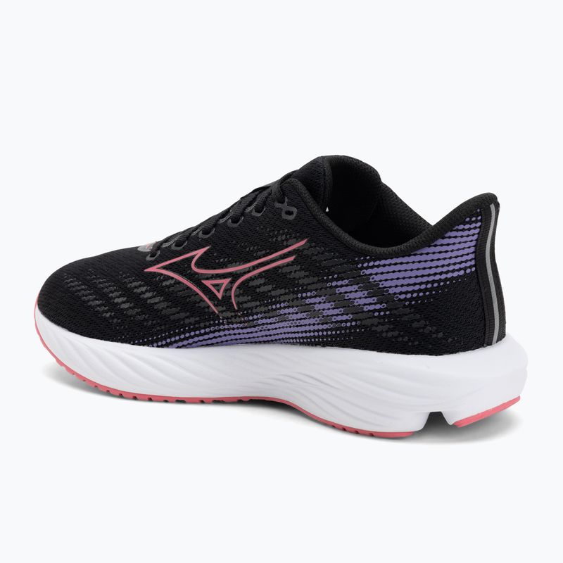 Scarpe da corsa per bambini Mizuno Enerzy Rider Jr nero/camel/rosa paisleypurple 3