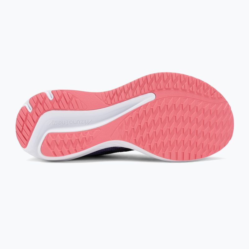 Scarpe da corsa per bambini Mizuno Enerzy Rider Jr nero/camel/rosa paisleypurple 4
