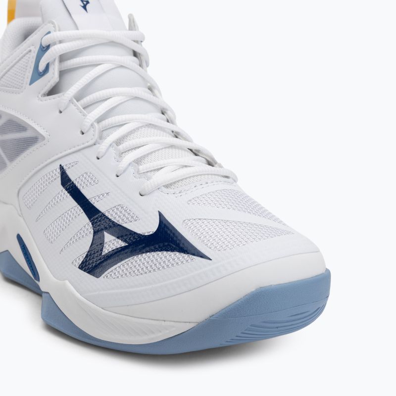 Scarpe da pallavolo Mizuno Wave Dimension Mid bianche/blu bellwether/belairblu 7