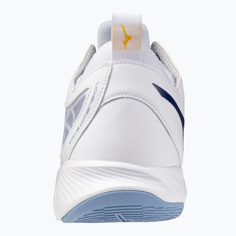 Scarpe da pallavolo Mizuno Wave Dimension Mid bianche/blu bellwether/belairblu 10