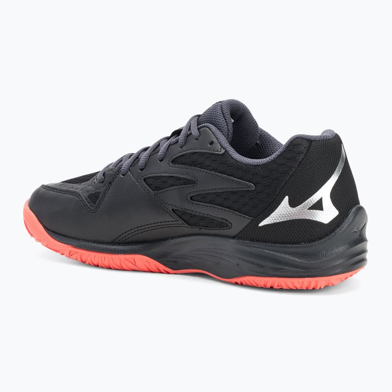 Scarpa da pallavolo Mizuno Thunder Blade Z nero/fiamma neon/blu pavone 3