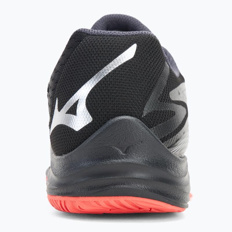 Scarpa da pallavolo Mizuno Thunder Blade Z nero/fiamma neon/blu pavone 6