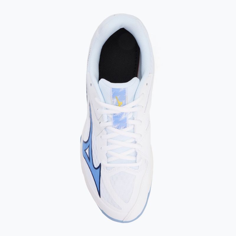 Scarpe da pallavolo Mizuno Thunder Blade Z bianco/bellwether blu/bel air blu 5