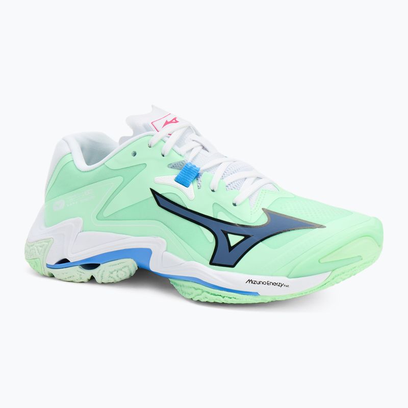 Scarpe da pallavolo Mizuno Wave Lightning Z8 neo menta/nero/blu di frontiera