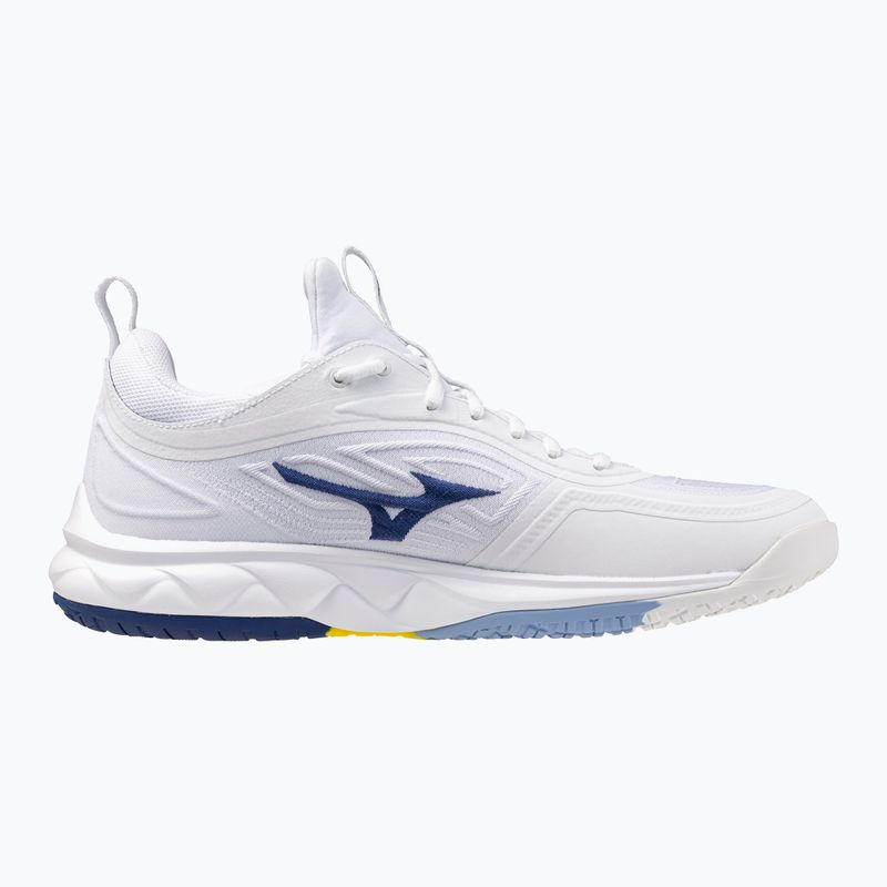 Scarpe da pallavolo Mizuno Wave Luminous 3 bianche/blu bellwether/belairblu 9