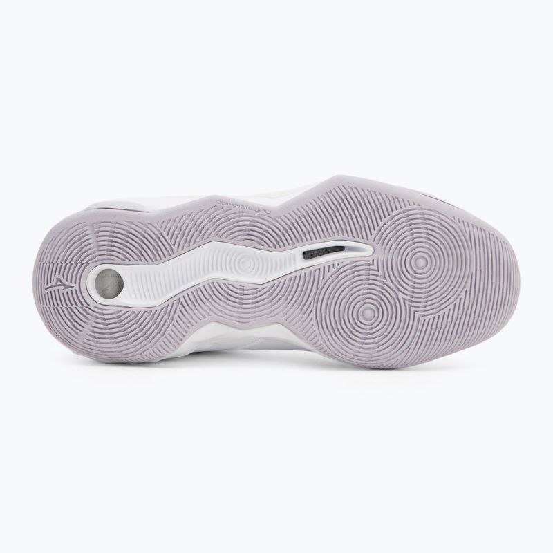Scarpe da pallavolo Mizuno Wave Dimension bianco/viola indaco/rosa camelia 4