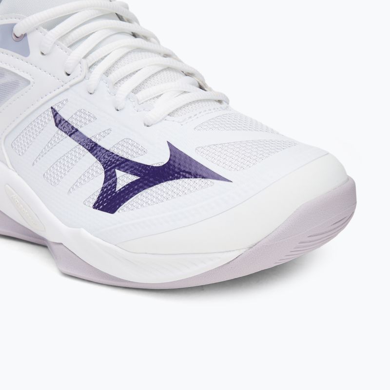 Scarpe da pallavolo Mizuno Wave Dimension bianco/viola indaco/rosa camelia 7