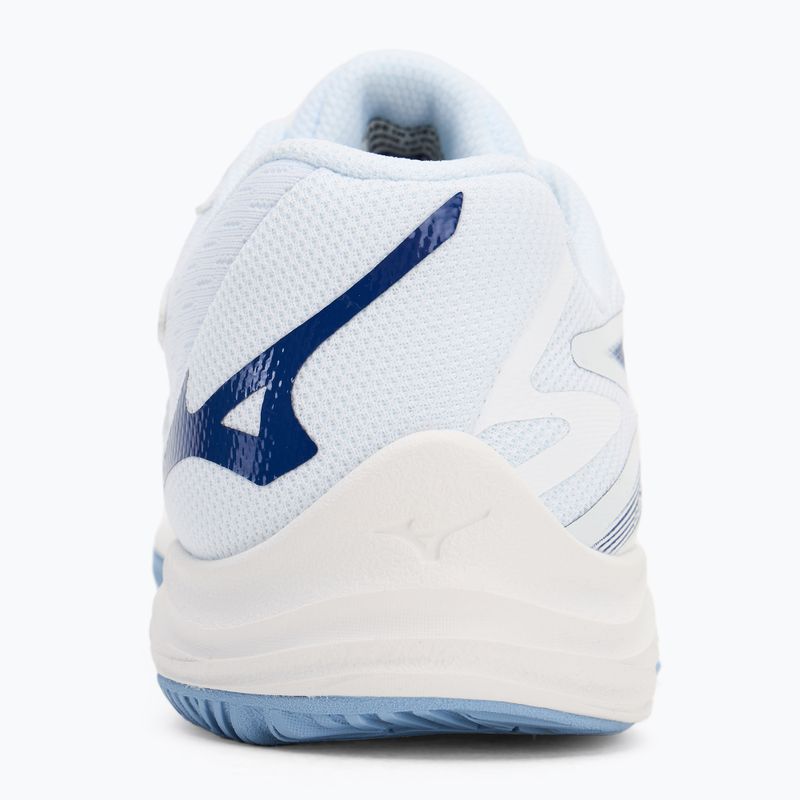 Scarpe da pallavolo per bambini Mizuno Lightning Star Z7 bianco/blu/bel air blue 6