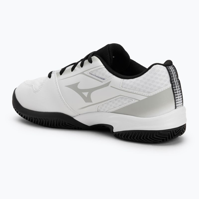 Scarpe da tennis da uomo Mizuno Break Shot 5 CC bianco/nero/nebbia di porto 3