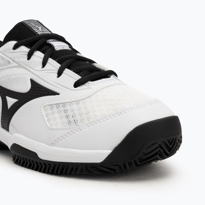 Scarpe da tennis da uomo Mizuno Break Shot 5 CC bianco/nero/nebbia di porto 7