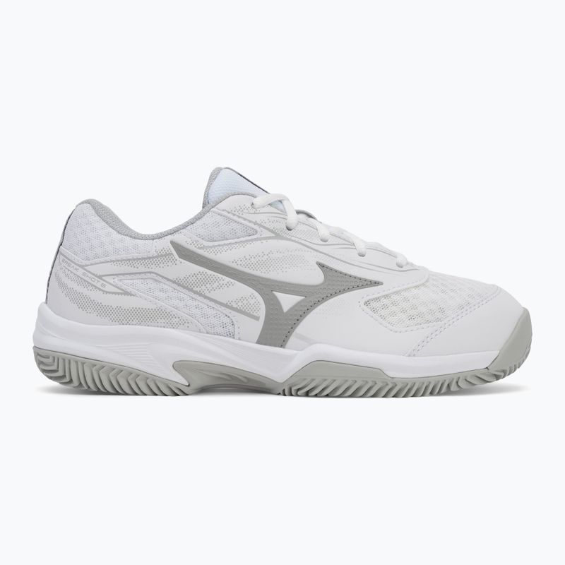 Scarpe da tennis da donna Mizuno Break Shot 5 CC bianco/grigio finale/nebbia di porto 2