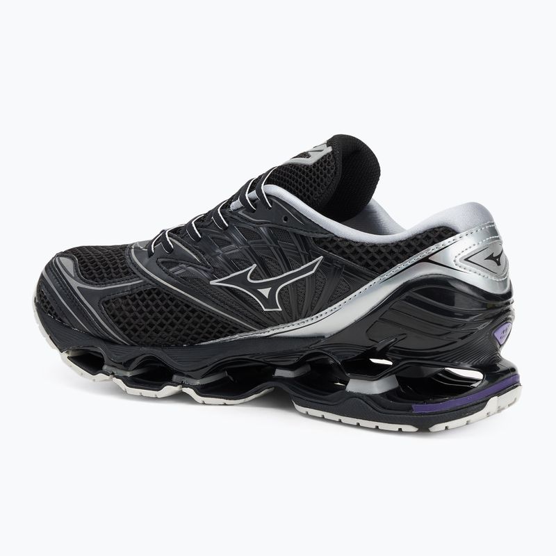 Scarpe da uomo Mizuno Wave Prophecy LS nero/argento/nebbia viola 3