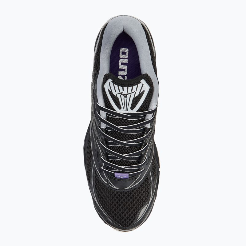 Scarpe da uomo Mizuno Wave Prophecy LS nero/argento/nebbia viola 5