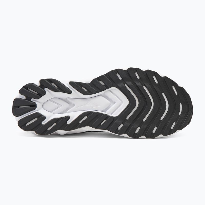 Scarpe da corsa uomo Mizuno Wave Skyrise 6 nero/bianco/blu ritmo 4