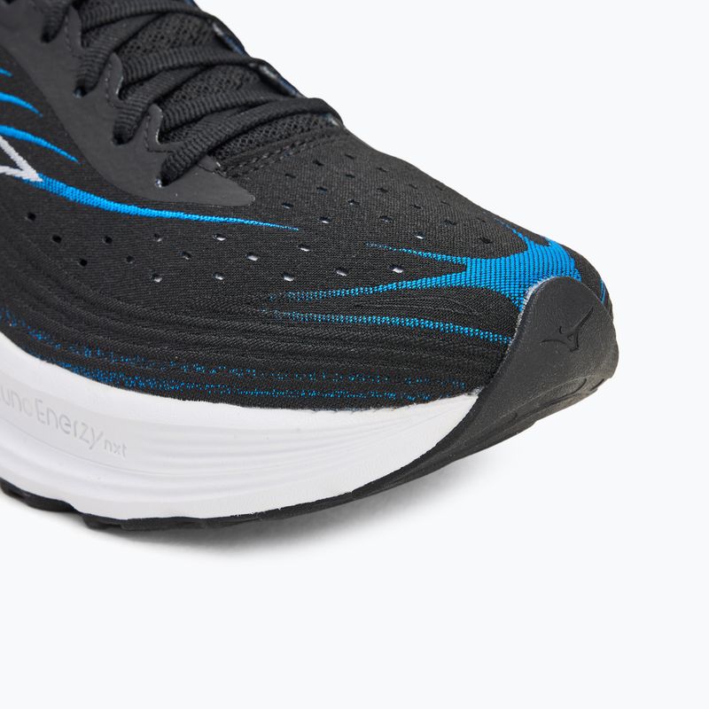 Scarpe da corsa uomo Mizuno Wave Skyrise 6 nero/bianco/blu ritmo 7