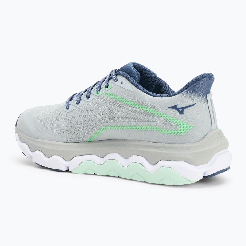Scarpe da corsa da uomo Mizuno Wave Horizon 8 blu perla/indaco vintage/neo mint 3