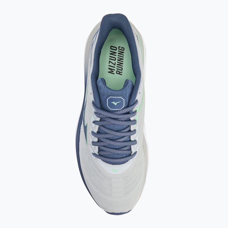 Scarpe da corsa da uomo Mizuno Wave Horizon 8 blu perla/indaco vintage/neo mint 4