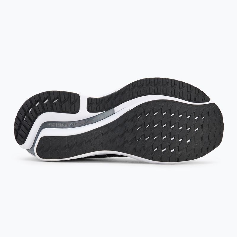 Scarpe da corsa da uomo Mizuno Wave Inspire 21 nero/argento/grigio metallico 4