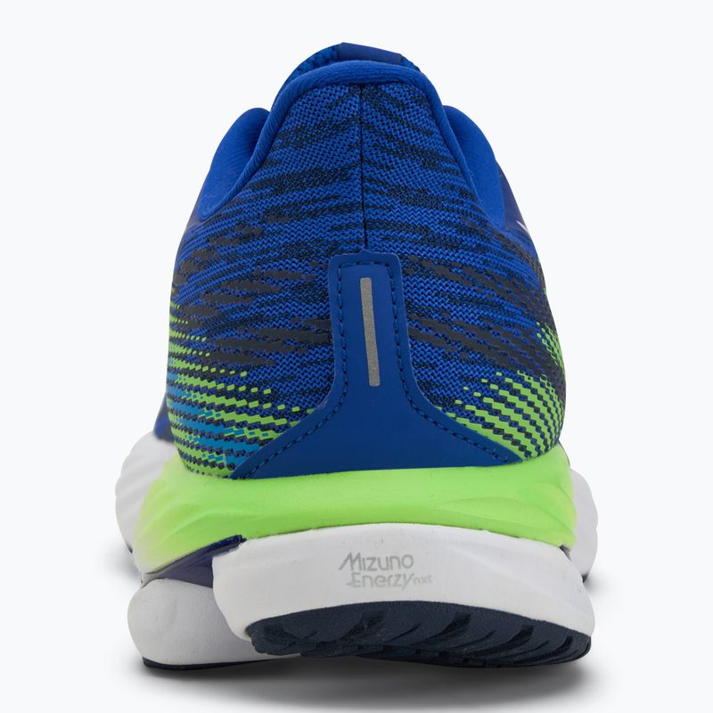 Scarpe da corsa da uomo Mizuno Wave Inspire 21 reflex blu c/bianco/geco verde 6