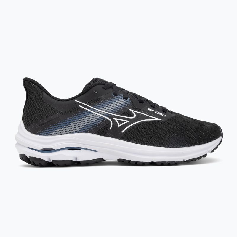 Scarpe running uomo Mizuno Wave Equate 9 black/white/vintage indigo 2