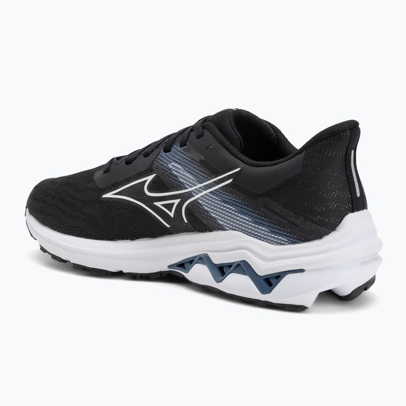 Scarpe running uomo Mizuno Wave Equate 9 black/white/vintage indigo 3
