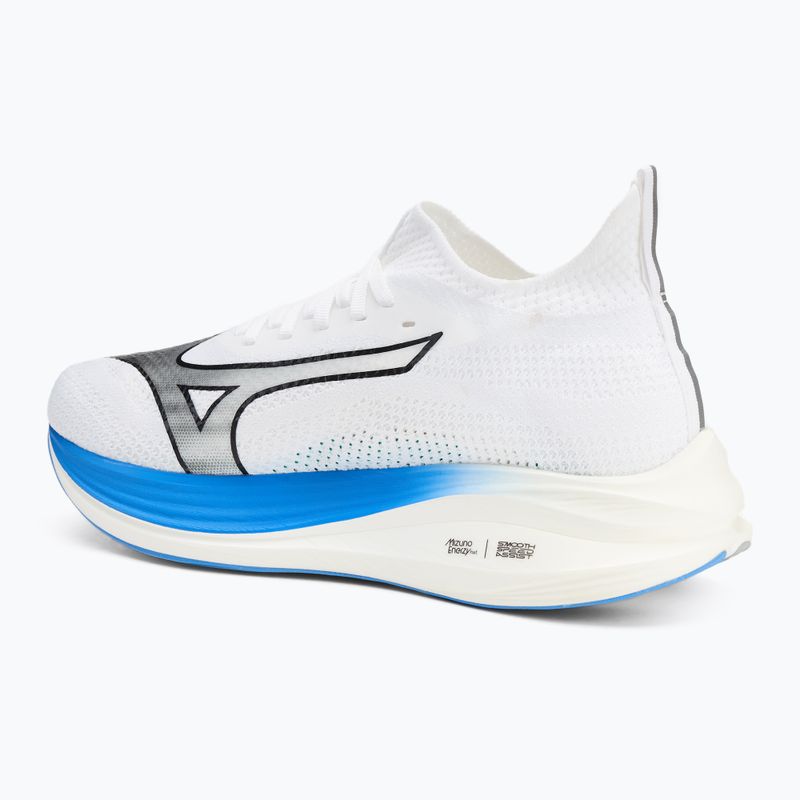 Mizuno Neo Zen scarpe da corsa da uomo bianco/nero/blu di frontiera 3