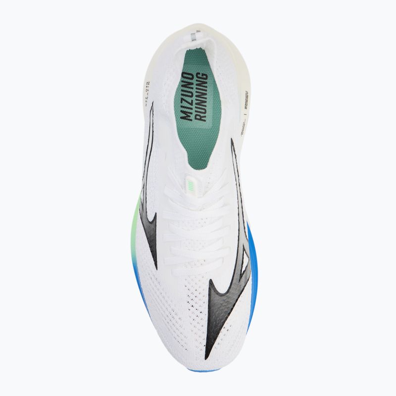 Mizuno Neo Zen scarpe da corsa da uomo bianco/nero/blu di frontiera 5