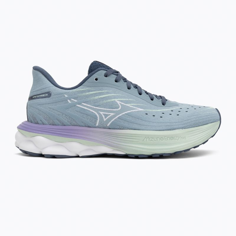 Scarpe da corsa da donna Mizuno Wave Skyrise 6 citadel/white/bay 2