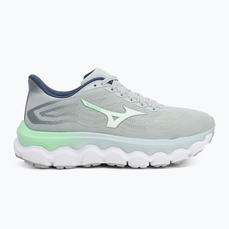 Scarpe da corsa donna Mizuno Wave Horizon 8 blu perla/bianco/menta 2
