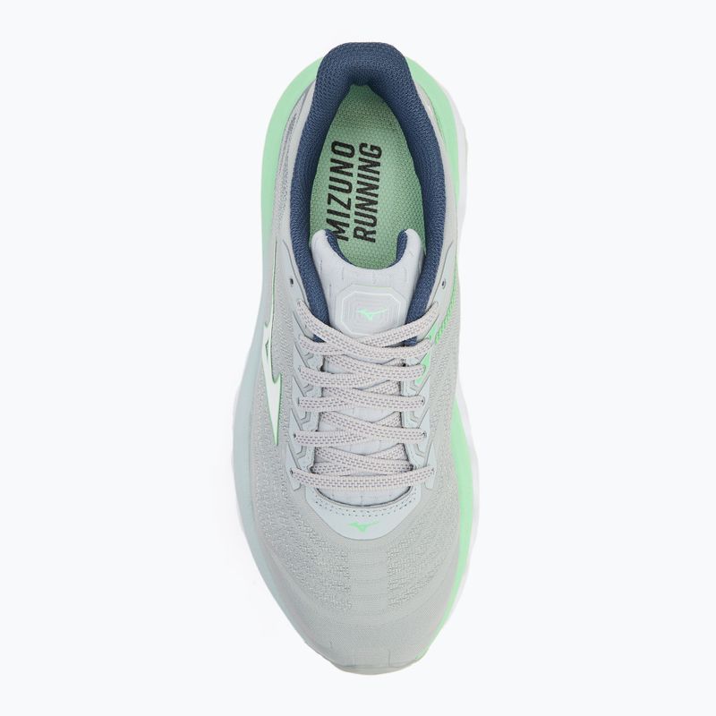 Scarpe da corsa donna Mizuno Wave Horizon 8 blu perla/bianco/menta 5