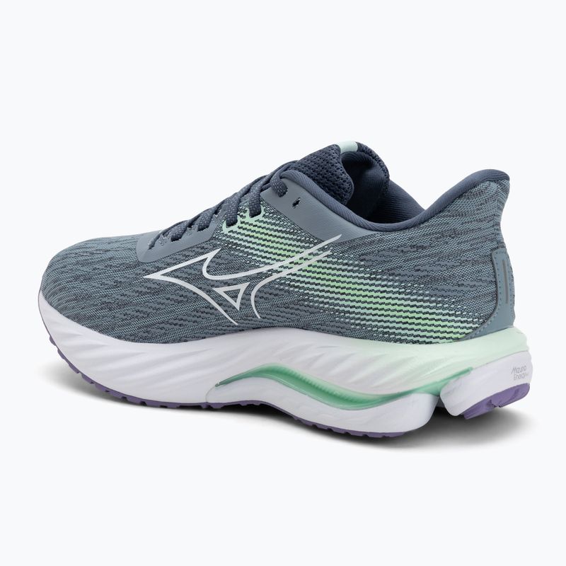 Scarpe da corsa da donna Mizuno Wave Inspire 21 tradewinds/white/neo mint 3