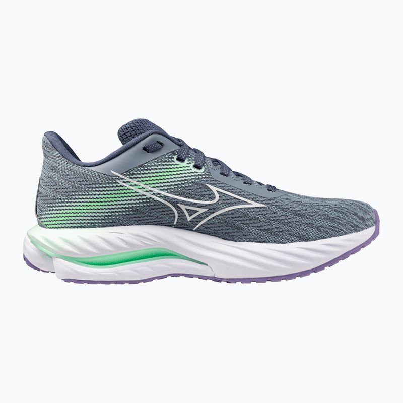 Scarpe da corsa da donna Mizuno Wave Inspire 21 tradewinds/white/neo mint 2