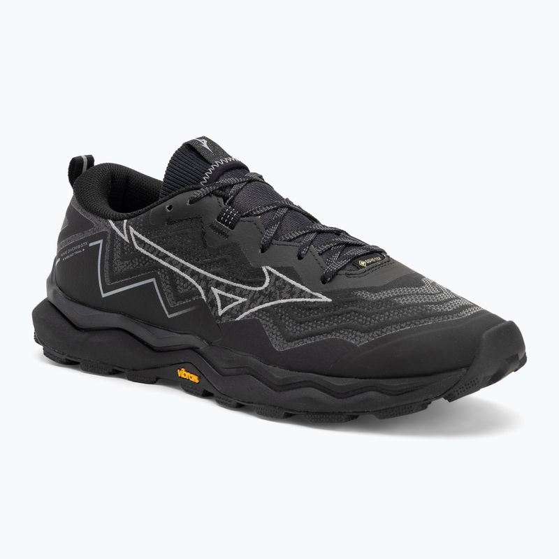 Scarpe da corsa da uomo Mizuno Wave Daichi 9 GTX nero/ultimo grigio/sabbia nera