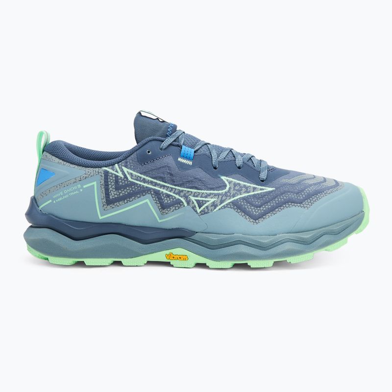 Scarpe da corsa da uomo Mizuno Wave Daichi 9 vintage indigo/neo mint/citade 2