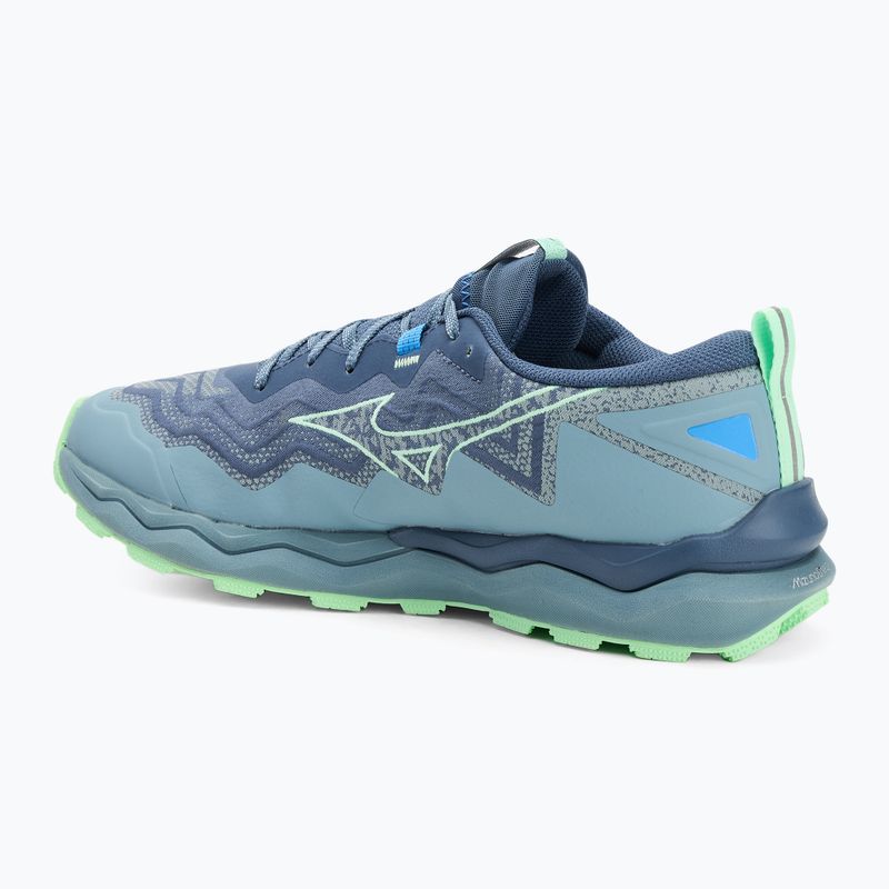 Scarpe da corsa da uomo Mizuno Wave Daichi 9 vintage indigo/neo mint/citade 3