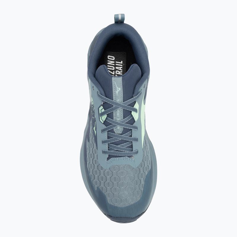 Scarpe da corsa da uomo Mizuno Wave Ibuki 5 citadel/vintage indigo/neo mint 5