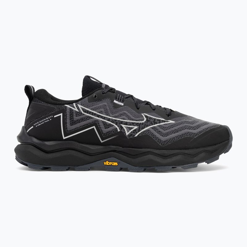 Scarpe da corsa da donna Mizuno Wave Daichi 9 GTX ebano/nebbia di porto/nero 2