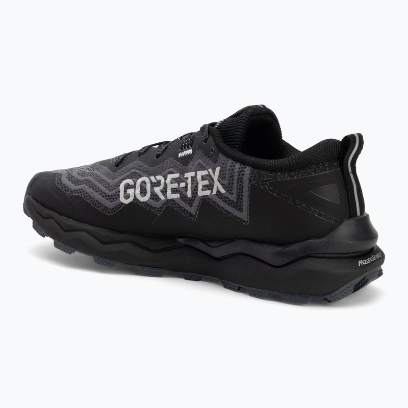 Scarpe da corsa da donna Mizuno Wave Daichi 9 GTX ebano/nebbia di porto/nero 3