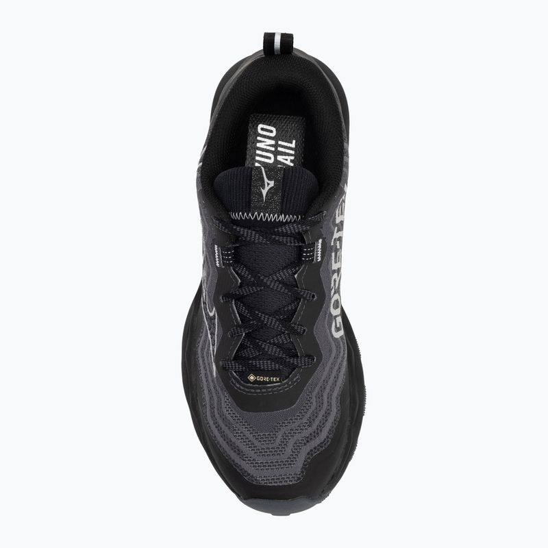 Scarpe da corsa da donna Mizuno Wave Daichi 9 GTX ebano/nebbia di porto/nero 5
