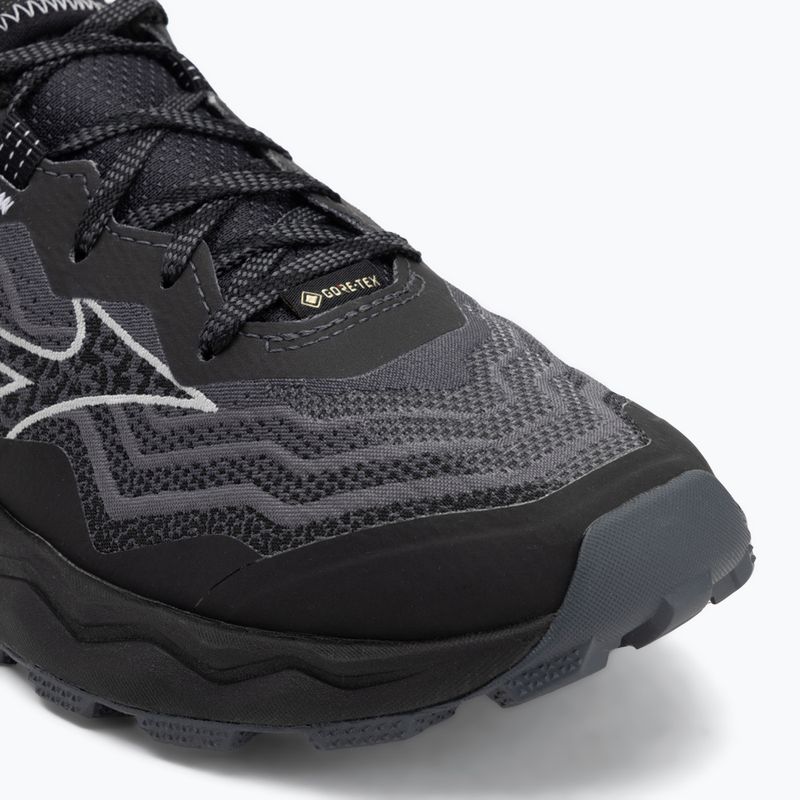 Scarpe da corsa da donna Mizuno Wave Daichi 9 GTX ebano/nebbia di porto/nero 7