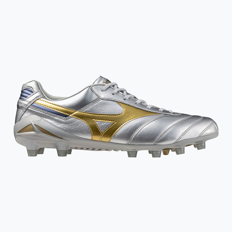 Scarpe da calcio Mizuno Morelia Dna Japan Md da uomo galaxy argento/oro/oro