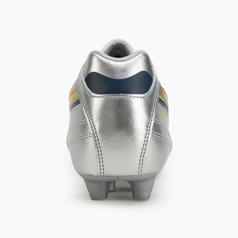 Scarpe da calcio Mizuno Morelia II Club Md galaxy argento/oro/oro da uomo 6